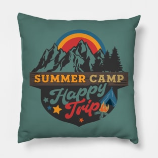 Summer Camp Pillow