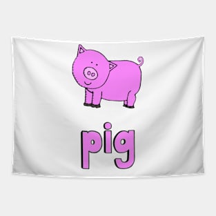 This is a PIG Tapestry