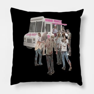Zombie Ice Cream Pillow