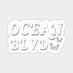 ocean blvd - inspired by lana del rey Magnet