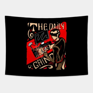 The Daily Grind Hustle Work Tapestry