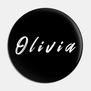 Olivia Girl Name Pin