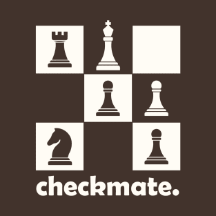 Checkmate - Chess | White T-Shirt