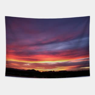 Magnificent desert sunset Tapestry