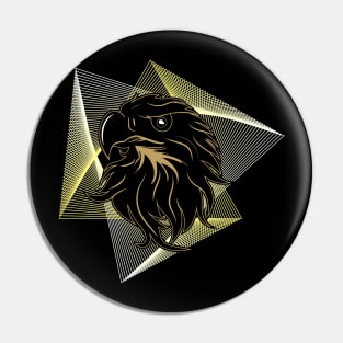 Eagle Head Pin