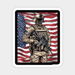 Military Force Magnet