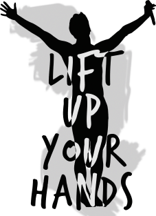 Lift Up Your Hands #2 Magnet