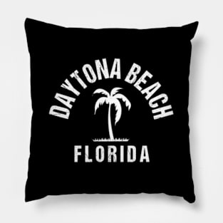 Daytona Beach Fl Beach Sketch Daytona Beach Florida Pillow