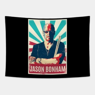 Vintage Retro Jason Bonham Tapestry
