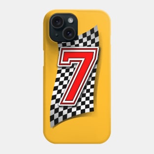 Racer Number 7 Phone Case