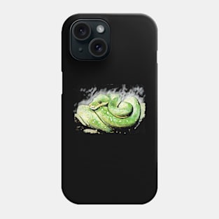 Green Tree Python Phone Case