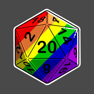 Pride d20 T-Shirt