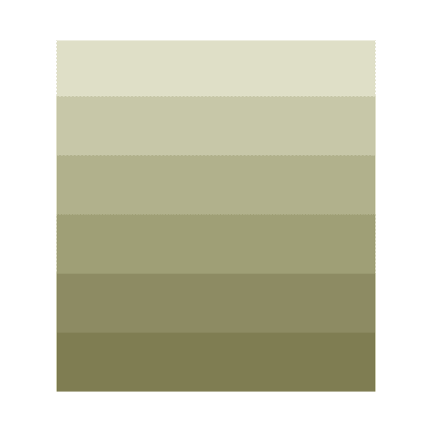 Stripes - Gradient - Dark to Light green brown by AbstractIdeas