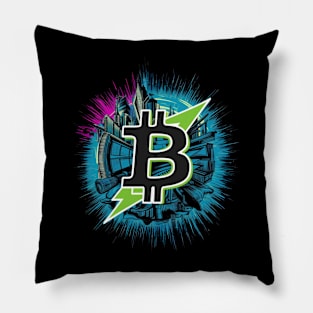 CRYPTO BTC Pillow