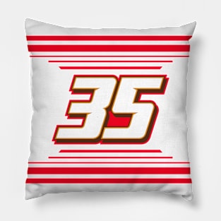 Frankie Muniz #35 2024 NASCAR Design Pillow