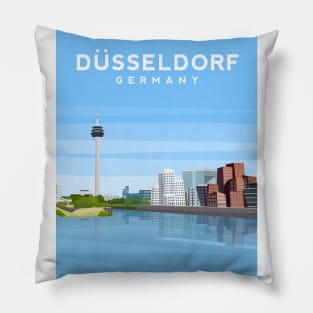 Dusseldorf, Germany Pillow