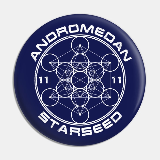 Andromedan Starseed Sacred Geometry Pin by rycotokyo81