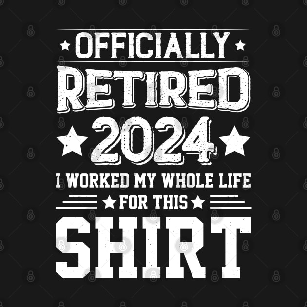 Officially Retired 2024 Retirement by Evolve Elegance