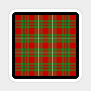 MacGregor Modern Plaid Tartan Scottish Magnet