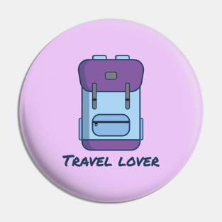 Backpack | Travel lover Pin