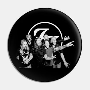 Fighters Rock Band Foo Pin