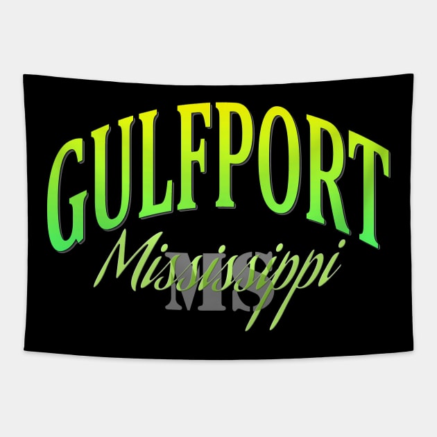 City Pride: Gulfport, Mississippi Tapestry by Naves