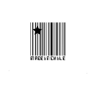 Made In Chile - Barcode Travel Souvenir T-Shirt