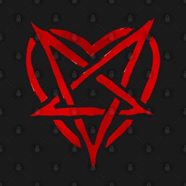 I heart Satan by ShoppeMorbid