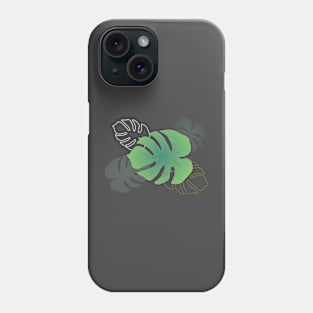 Monstera leaf Phone Case