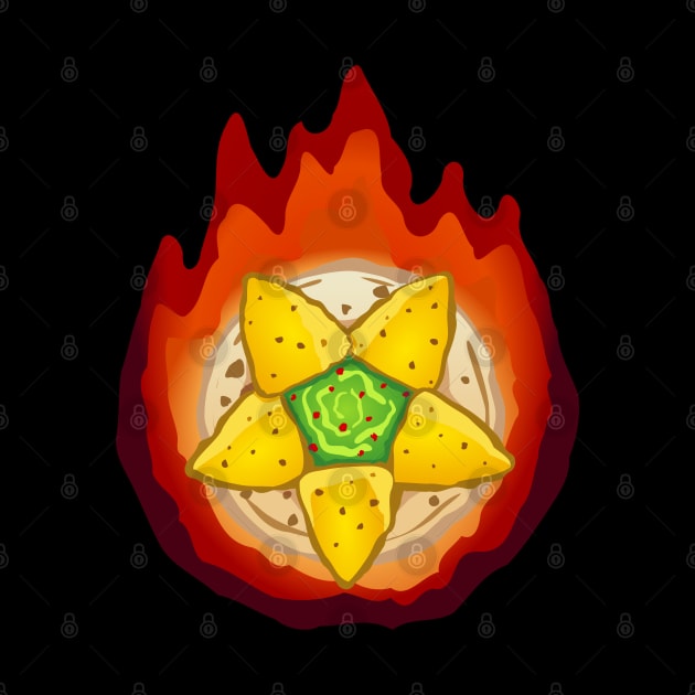 Satanic nachos, Fire version by Dirgu
