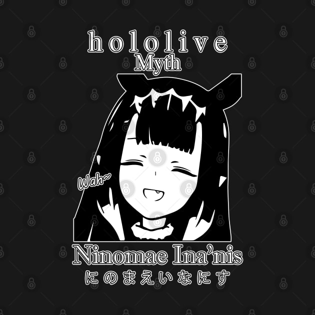 Ninomae Ina'nis Hololive English HoloMyth by TonaPlancarte