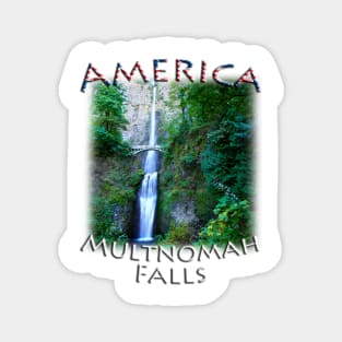 America - Oregon - Multnomah Falls Magnet