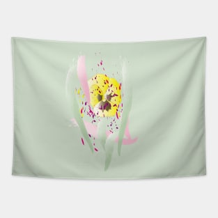 Power Flower Tapestry