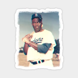 Jackie Robinson 3D effect Magnet