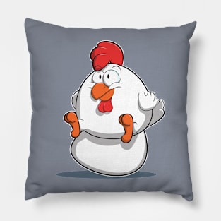 chicken and an egg Pillow