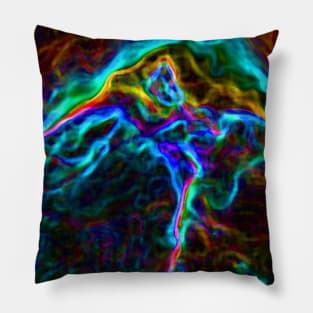 Black Panther Art - Glowing Edges 114 Pillow