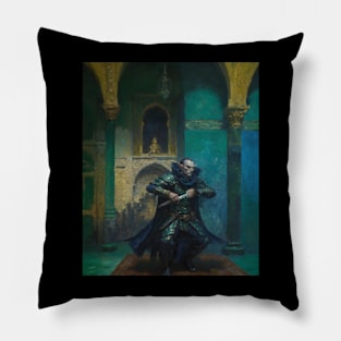 Dark Elven Spymaster Assassin Pillow