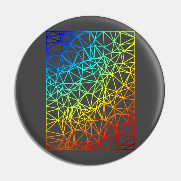 Gradient Color Mesh Pin by TRIME