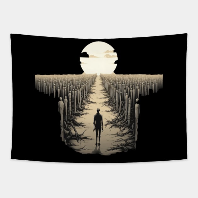 The Walk Tapestry by Jason's Finery