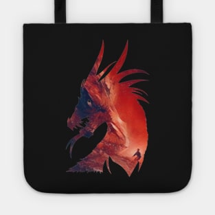 The dragon and the burglar - Fantasy Tote