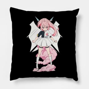 Anime and manga girl cute kawaii Pillow