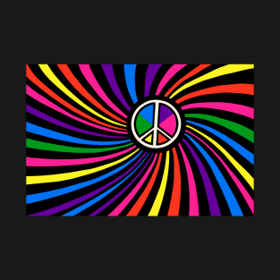 Hippie Peace Rainbow T-Shirt