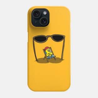 Sitting in the shades Phone Case