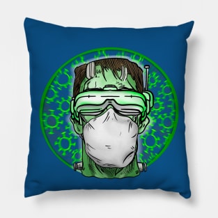 Frankenstein Monster FPV pilot, Halloween gift for FPV addict Pillow