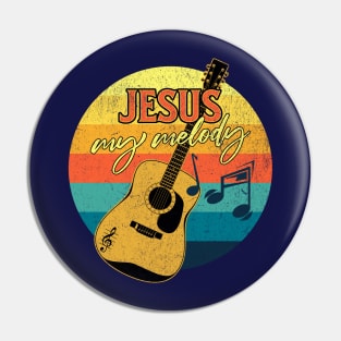 Jesus My Melody Pin