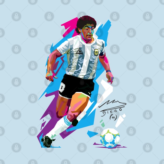 maradona by rifaisetyo