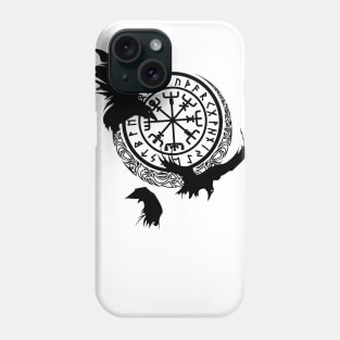 Odins Raven - Viking Runes - Norse Mythology T-Shirt Phone Case