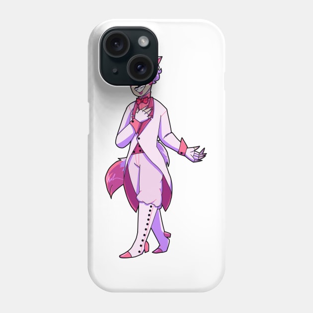 Funtime Foxy Gijinka Transparent Phone Case by spaceagebarbie