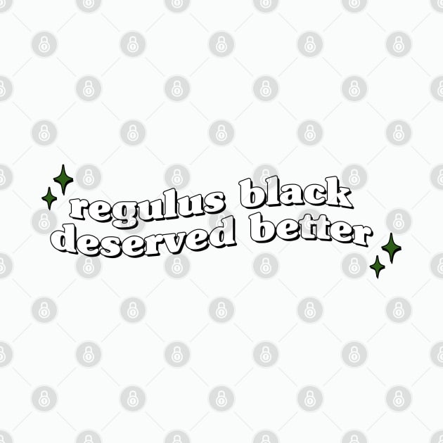 Regulus Black deserved better by honeydesigns