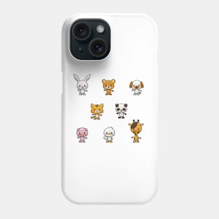 Kawaii animals pack 1 Phone Case